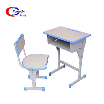 China Durable Hot Sale College School Furniture Comfortable Student Classroom Desk And Chair for sale