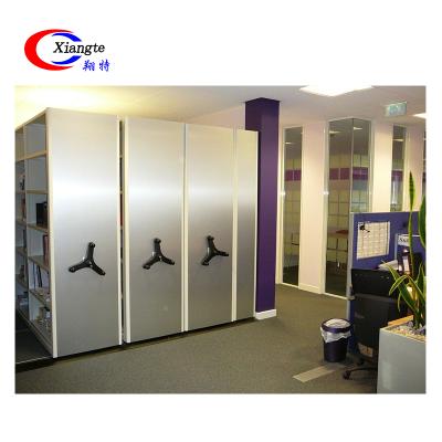 China Corrosion Protection Mobile Shelving Storage Metal Mass Rack Mobile Shelving Stacking System for sale