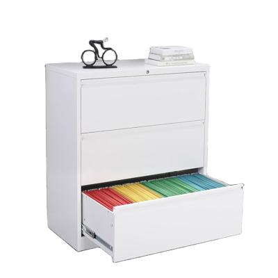 China Flat Side 2 Movable Bulk Metal Storage Mini Steel Desktop Filing Cabinets Metal 3 Drawer Prices Small for sale