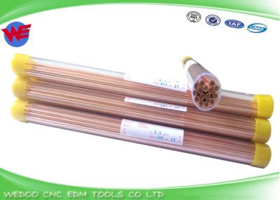 China Precision Multi Hole EDM Copper Tubes 5.0mm Dia Tubing For Drilling Machine for sale