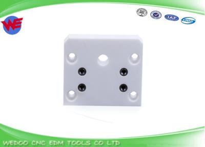 China Upper Chmer EDM Parts Isolator Plate Ceramic Material 64x76x10mm CH303 for sale