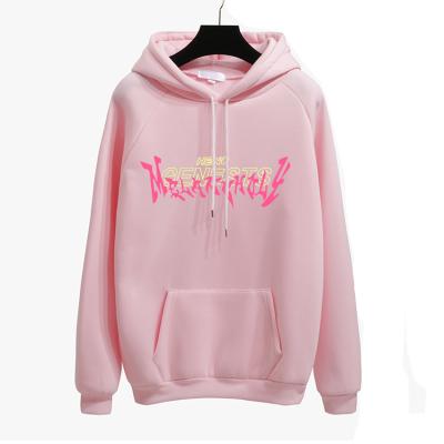 China New Fashion Casual Vintage Letter Printing Breathable Simple Harajuku Graphic Women's Long Sleeve Hoodies for sale