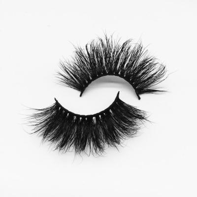 China Long Natural Mink Eyelashes Custom Logo 25mm Mink Eyelashes Wholesale 5d du Faux 3d 30mm Fluffy Mink Lash Seller for sale