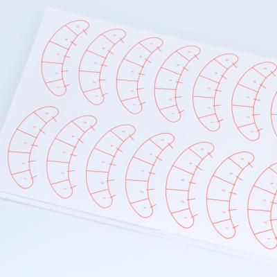 China Top Quality Eyelash Extension Sticker Beauty Setting Stickers Practice Under Eye Pads Eyelash Stickers Pads Eyelash Grafting Patches for sale