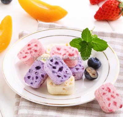 China Dried Dried Yogurt Fruit Snacks For Breakfast Yogurt Cube Freeze Dried High Protein Exotic Snacks Energy Boost for sale