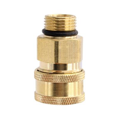 China Water Pipe Connection for Quick Pressure Water Machine Factory Pressure Washer Wholesale 3/8 Male NPT Connect Coupler for High Pressure Washer for sale