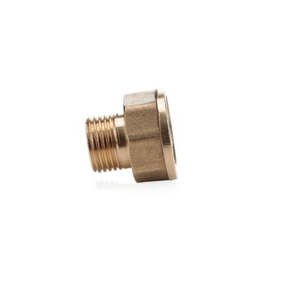 China High Quality Copper Construction Sanitary Low Cost Pipe Adapter 1/2 Female To 3/4 NPT Male Reducing Bushing for sale