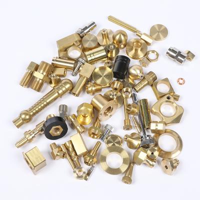 China Auto part/plumbing/spare part machine factory direct supply cnc electric brass made lathe machine parts for sale