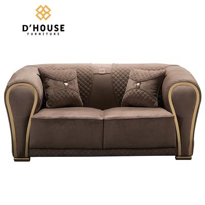 China New Design Living Room Water Proof Fabric Reclining Furniture With Footstool Chesterfield Sofa Sets for sale