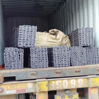 China 45# or Q235 F profile side rail for concrete shape for sale