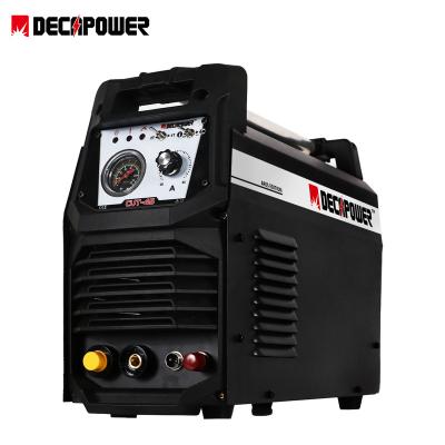 China DECAPOWER igbt invoter cut 40 plasma cutter for metal mild steel 16mm air 0.35mpa CUT-45M increasing blood pressure for sale