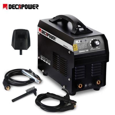 China Decapower 220V DC Arc Inverter Igbt Welding zx7-140 Muttahida Majlis-e-Amal Lightweight Portable Electric Welders for sale