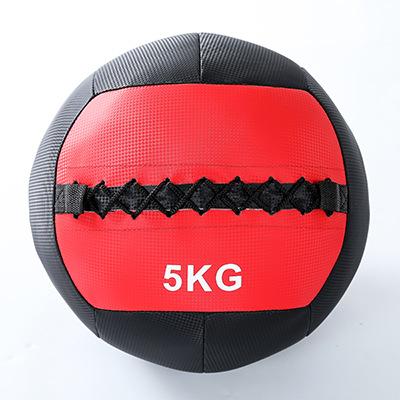 China 2021 Hot Sale 5KG PVC Solid Full Wall Ball Solid Ball Home Fitness Exercise Equipment Fitness Ball for sale