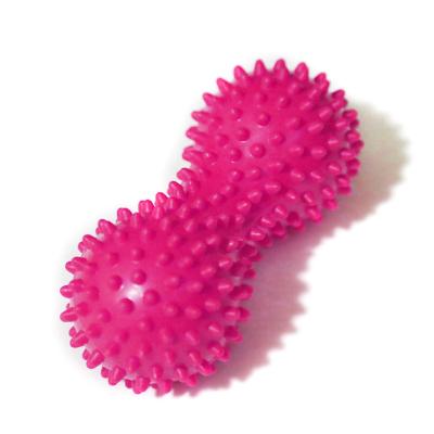 China Hot Selling Fashionable PVC Peanut Shape Foot Massager Yoga Training Equipment Massage Fitness Ball for sale