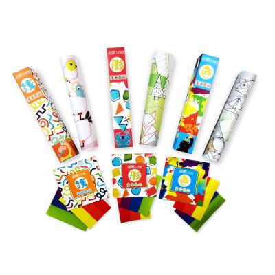 China Environmental Materials Best Price Customize Children's Roll Toddler Painting Drawing Paper Set Color Drawing Paper Roll for sale