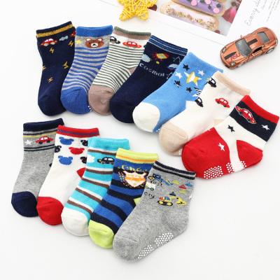 China New China Manufacturer Antibacterial Baby Socks Grip Anti Slip Anti Slip Socks Kids Anti Slip for sale