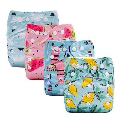 China OEM Printed Cloth Diaper Pants Eco Friendly Washable Breathable Reusable Baby for sale