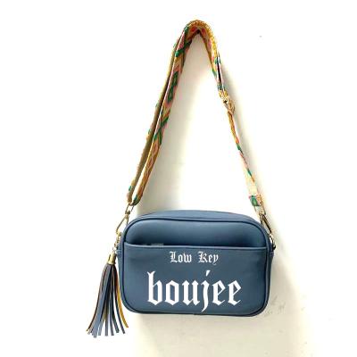 China Trendy PU I Speak Small Fluid French Cameral Cross - Body Handbags for sale