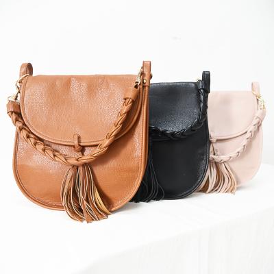 China Fashion Hobo Bags Designer Ladies PU Leather Shoulder Bags Cross - Body Bag Women Shoulder Handbags With Variable Two Straps for sale