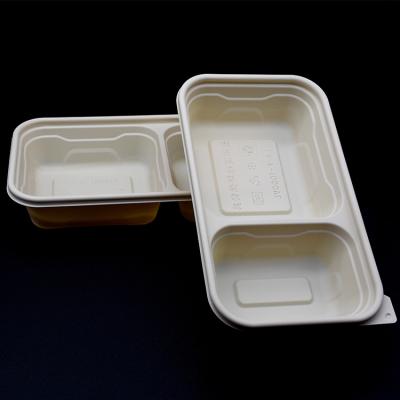 China Biodegradable Food Boxes Biodegradable Food Boxes Takeaway Packaging Environmental and Catering Packaging Degradable Lunch Box for sale