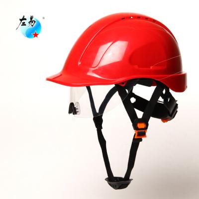 China Smart working safety devices en397 hot electric light weight outdoors with vent face cover helmet safety outdoors for sale