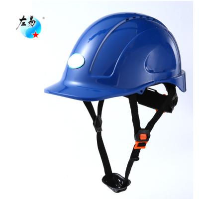 China Smart working safety devices en397 hot electric light weight outdoors with vent face cover helmet safety requirements for industrial for sale