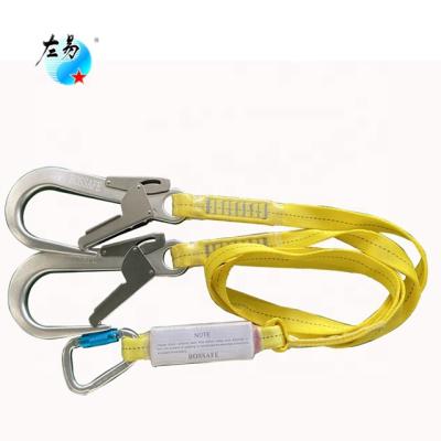 China Safety devices clambing energy absorber with large hook for sale