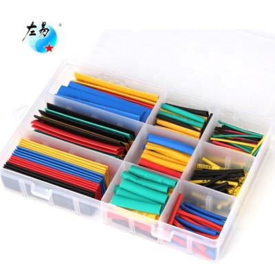 China LOW VOLTAGE Factory Direct Sales PVC Conductor Cable 328pcs Boxed Color Fiber Heat Shrink Tube for sale