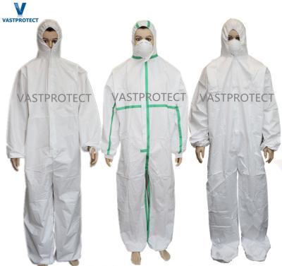 China Protective Clothing SMS Microporous Sf Mf Disposable Coveralls for Mining at Affordable for sale