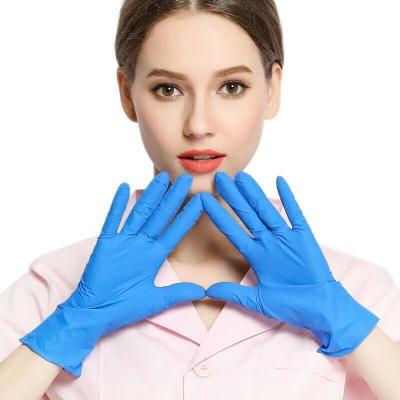 China Multipurpose Nitrile Gloves with Material and Powdered Design Offer for sale