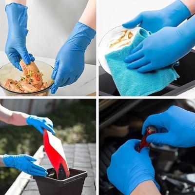 China 20 Days Delivery Time Heavy Duty 5mil 6mil Disposable Nitrile Gloves for Cooking Mechanic for sale