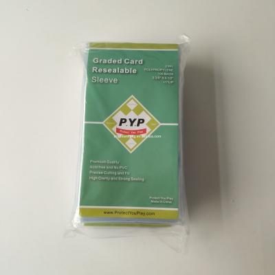 China PSA security rated card sleeve for sale