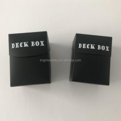 China Custom Card Box Playing Card Black 100+ Deck Big Box for sale