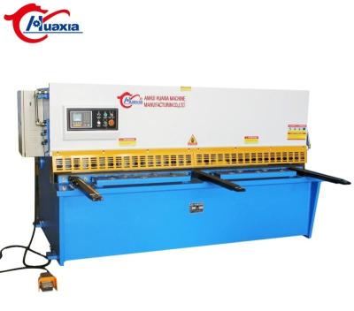 China High Quality Competitive Price QC12k 6*2500mm Brand Hydraulic Swing Beam Sheet Shear Machine From Building Material Stores HUAXIA For Sale for sale