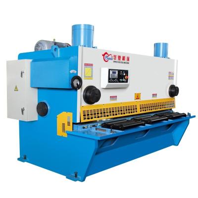 China QC11Y 16*3200mm building material stores guillotine shear machine with ESTUN for sale