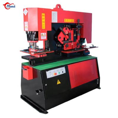 China Q35Y Hotels Hydraulic Locksmith with Metal Steel Plate Angle Cutting Hole Punching Combined Iron Worker Shearing in Lower Price for sale