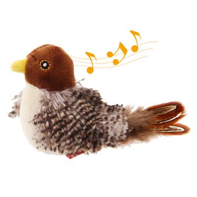 China Viable Lighter Interactive Cat Toy Simulation Bird Tease Cat Feather Pet Supplies Tease Cats Toys Pet Product for sale