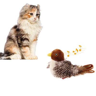 China Cat Toys Animal Sound Interactive Interactive Viable Cat Toys Melody Chaser and Squeaker Toys for Cats to Play Alone for sale