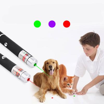 China Interactive LED Laser Stick Viable Pet Toys Laser Supplies Cat Toy Work Classroom Laser Pointer for sale