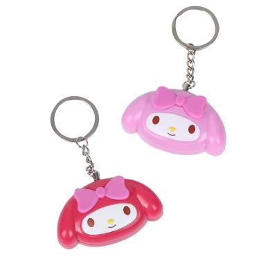 China Super Cute ABS Mini Self Defense Keychain Alarm Security Anti-attack Emergency Emergency Loud Personal Keychain For Women Kids for sale