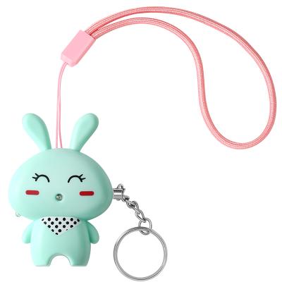 China 130dB 130dB Cute Rabbit Styling Self-Defense Alarm Key Chain for Elderly Women Girl Children Security Personal Scream Emergency Loud Alert for sale