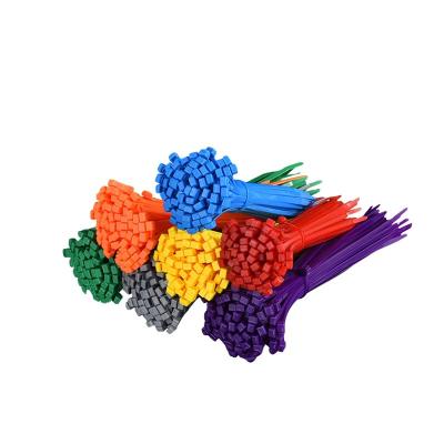 China Drilling And Pulling Reusable Full Stock Fast Shipping Zip Tie Colored Nylon Nylon Cable Tie Factory Supply for sale