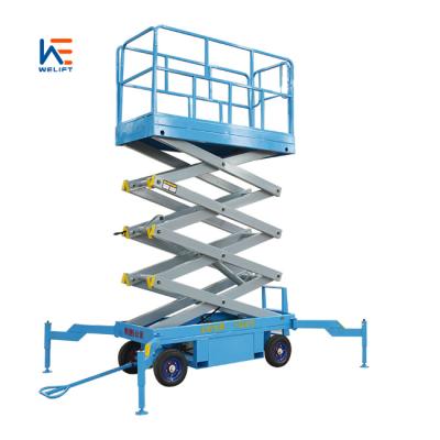 China hotels mobile scissor lift platform/hydraulic lift/hydraulic type scissor lifter for sale