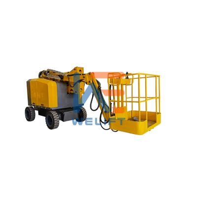 China Outdoor Aerial Work Factory Produced Crank Lift Platform Aerial Arm Lift Platform for sale