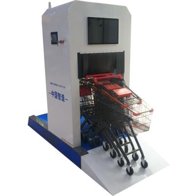 China China Automatic Sterilization Equipment Tunnel Machine Disinfection Trolley Airport Sterilizer Trolley Airport Trolley UV Remover for sale