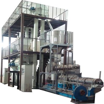 China Fully Automatic Fully Automatic Fish Feed Making Machine Floating Fish Food Extruder for sale