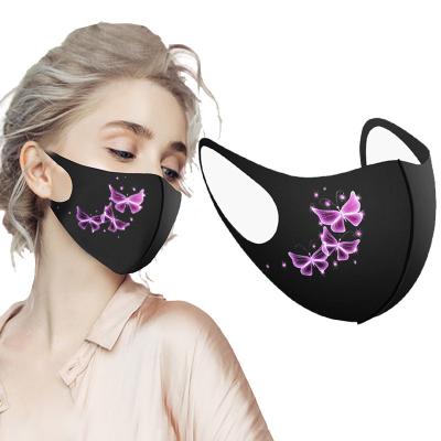 China 2020 eco-friendly materials reusable christmas facemask cotton cover for decoration unisex christmas facemask for adult and kids for sale