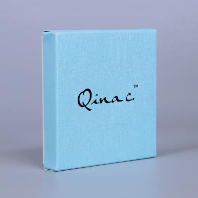 China Luxury Recycled Materials Earring Packaging Box Jewelry Display Storage Box Necklace Gift Custom Paper Boxes for sale