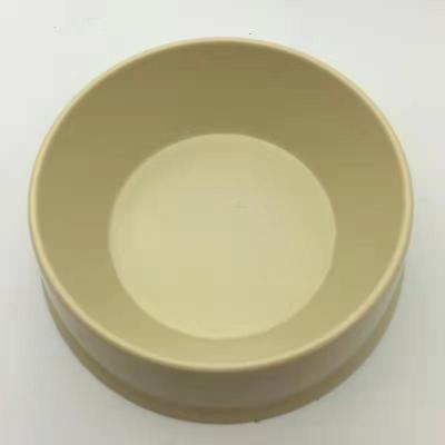 China Environmentally friendly degradable bamboo fiber pet bowl bamboo fiber dog cat bowl made from bamboo fiber for sale