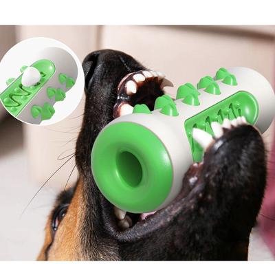 China Teeth Clean Dog Play and Teeth Cleaning Toy Dog Treat Dispenser Dog Training Chew Toy Durable Dog Toys for sale